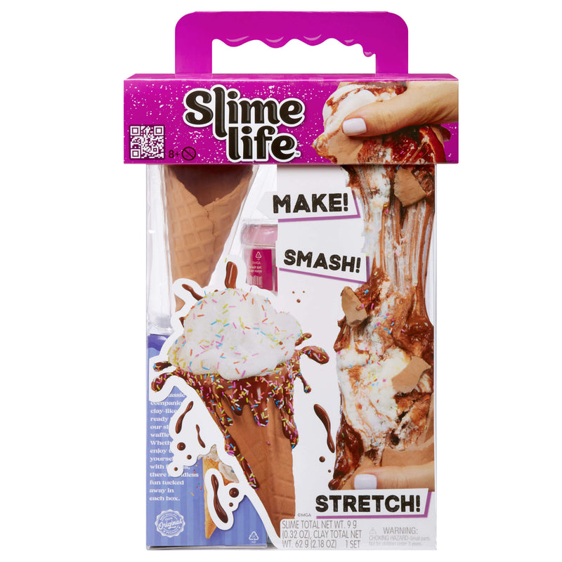 Slime Life Ice Cream Cone Slime Kit in packaging