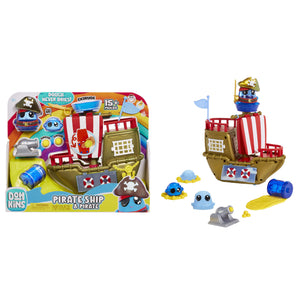 DohKins Pirate Ship Playset & Pirate 