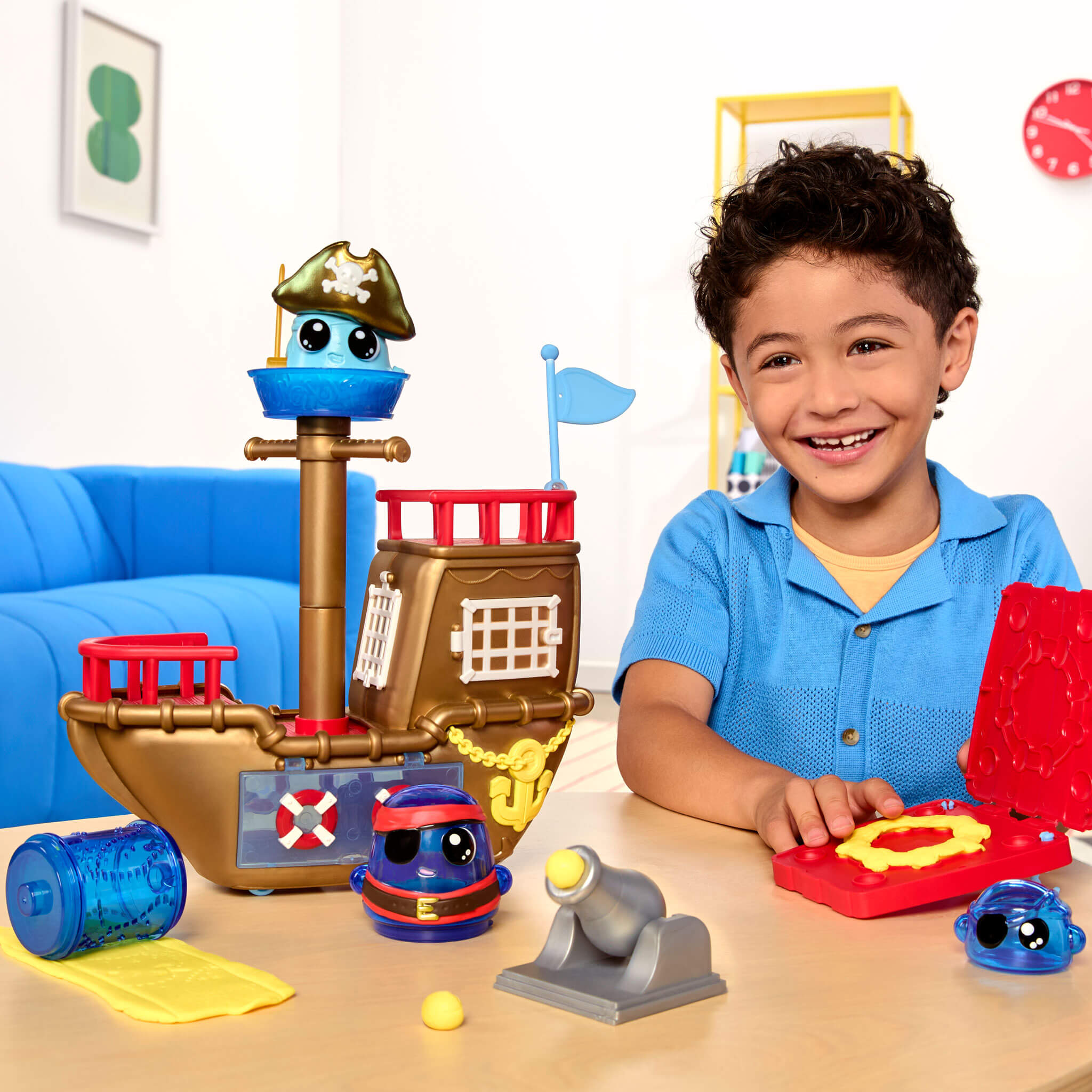 DohKins Pirate Ship Playset - Never-Dry Modeling Dough | MGA Shop