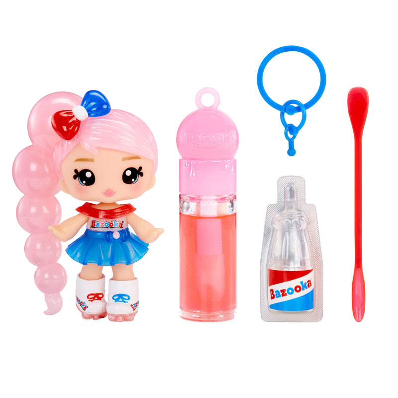 Yummiland x Licensed Sweets Lip Gloss Doll: Bazooka Bubble Gum