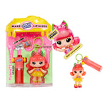 Jolly Rancher lip gloss set with character figures and packaging on a white background