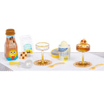 Miniature food items and containers 