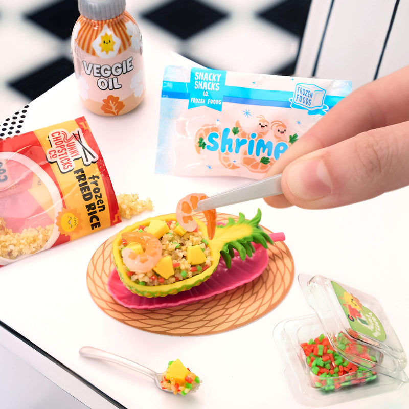 Making shrimp salad