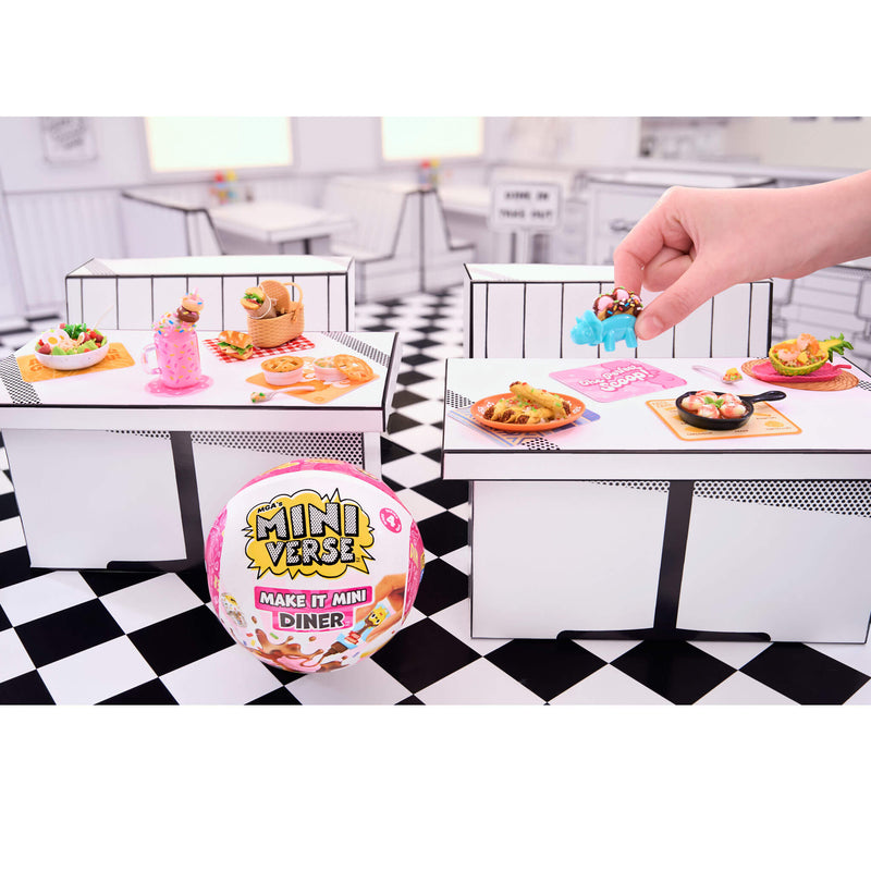 All eight series four diner items