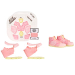 Make pink sneakers