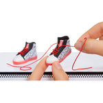 adding laces