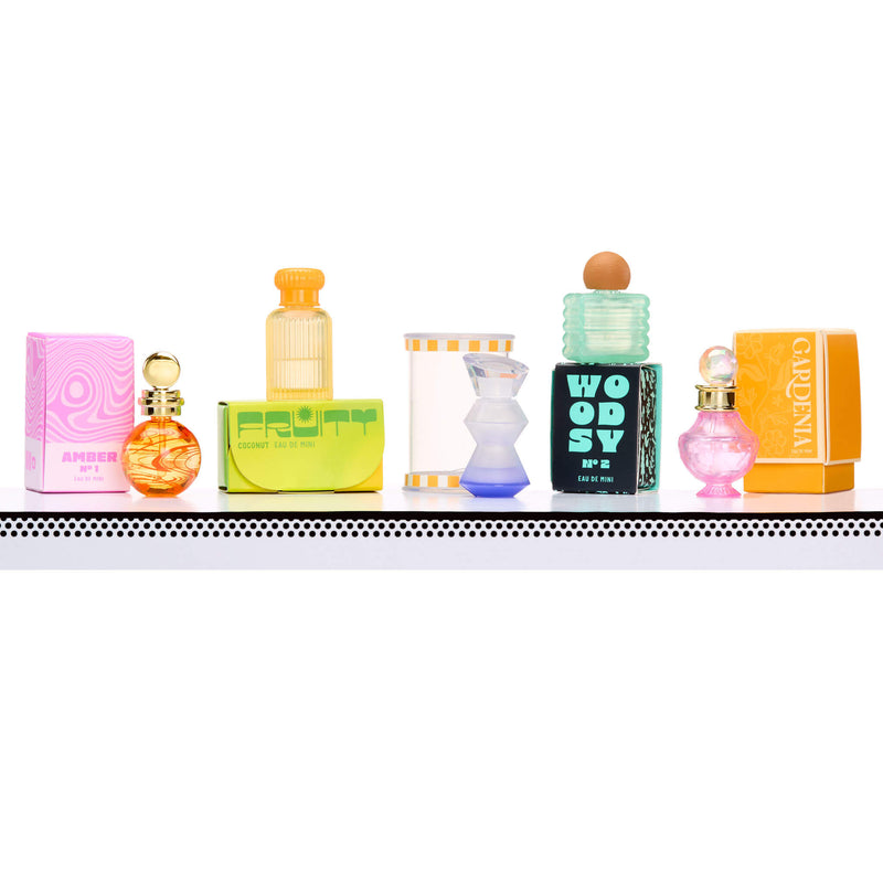 three mini fragrances 