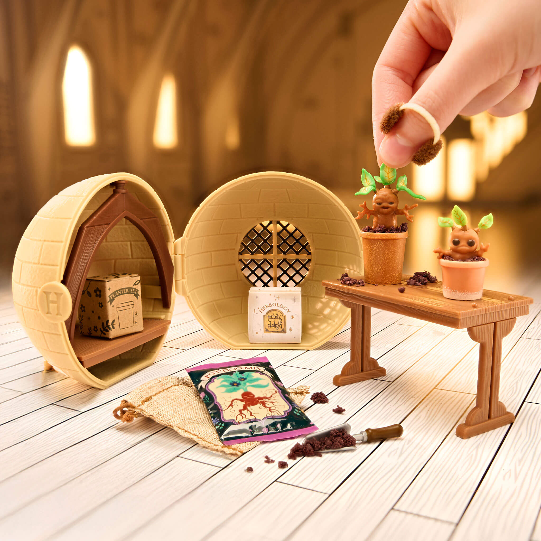 新品　 ハリーポッター　back to hogwarts 等3個セットミニバース MGA's Miniverse Make It Mini Back to Hogwarts™ Harry Potter™ Mini