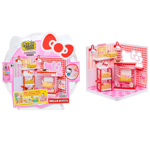 Hello Kitty  furniture set with packaging on a white background