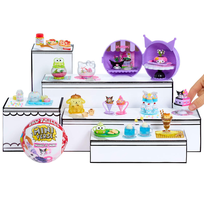 All twelve Make It Mini Hello Kitty and Friends series Two