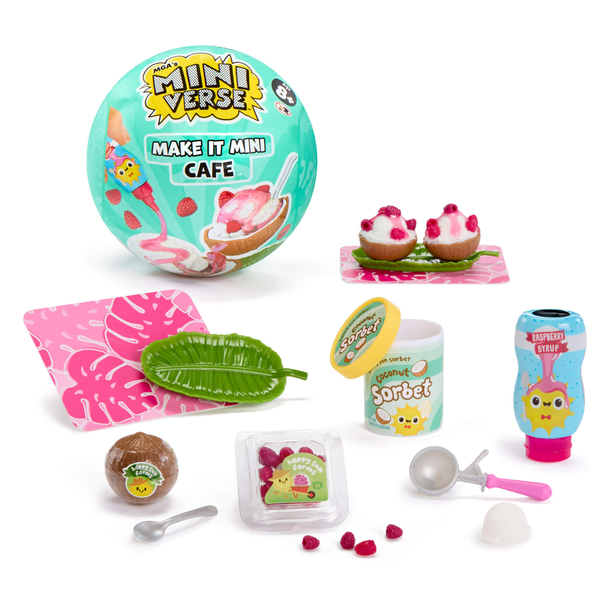 MGA Miniverse Make It Mini Cafe Series 6 - Collectible Mini Foods