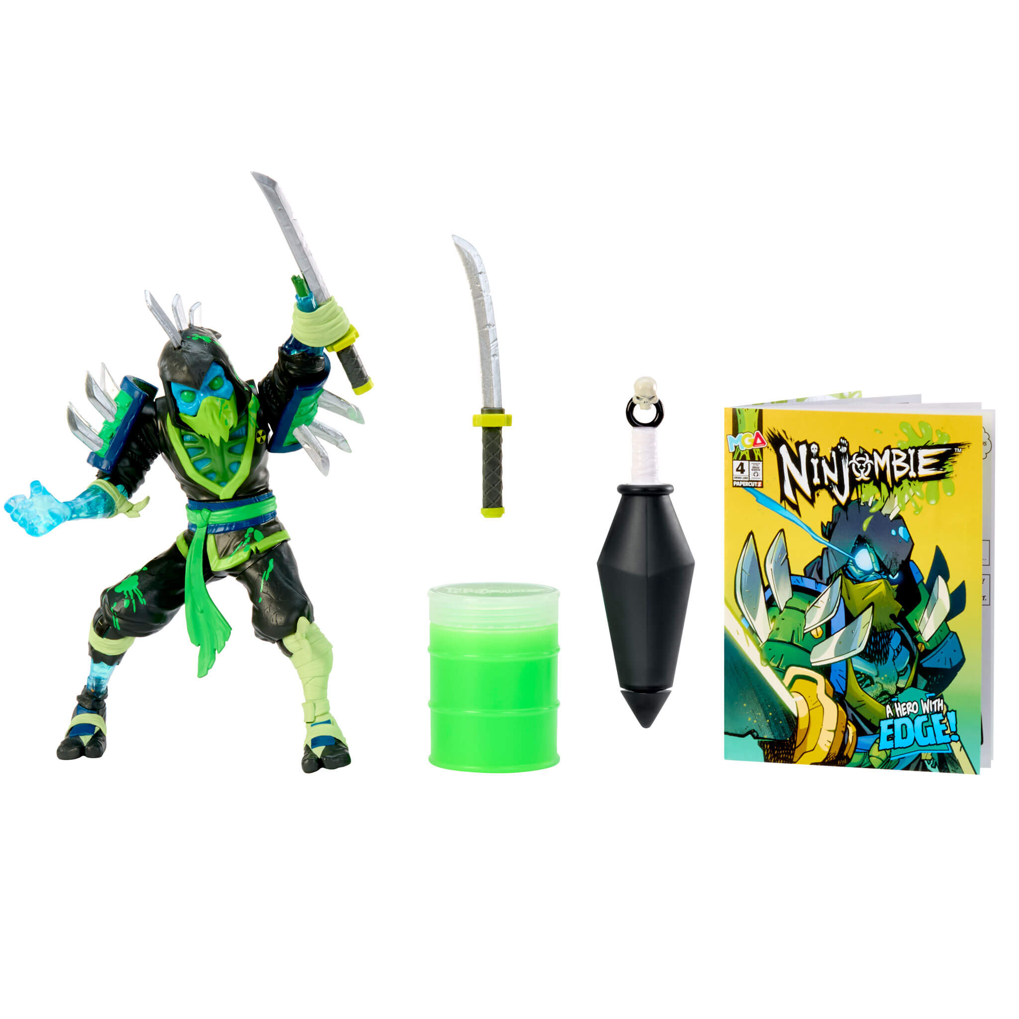 Ninjombie Sword Lord Action Figure - Epic Slime Battle Toy – The
