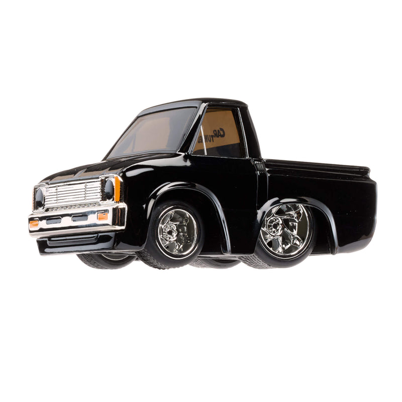 Black truck on a white background