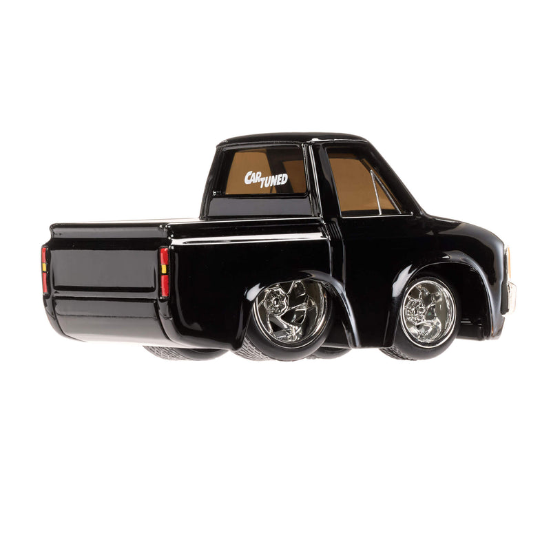 Black truck with 'Car Tuned' logo on a white background