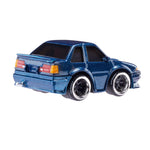 Back view of car