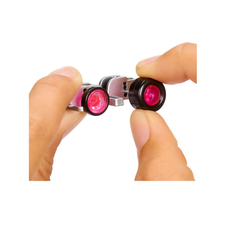 Putting wheels onto truck frame