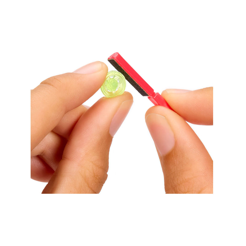 Filing extra resin from rim