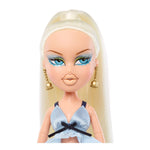 Close up of dolls face