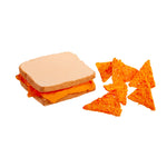 Made grilled cheese and chips