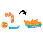 Ingredients made into Nachos