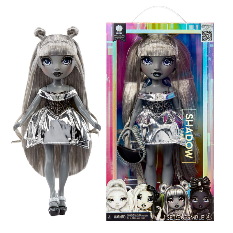 Luna Madison in and out of packaging