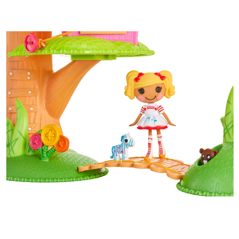 Mini Lalaloopsy Treehouse Playset with 2 Mini Dolls, 2 Pets, and 18+ Accessories - shop.mgae.com