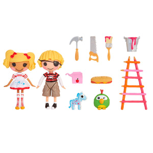Mini Lalaloopsy Treehouse Playset with 2 Mini Dolls, 2 Pets, and 18+ Accessories - shop.mgae.com