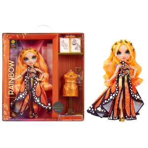 Rainbow High Fantastic Fashion Poppy Rowan - Orange 11” Fashion Doll - shop.mgae.com