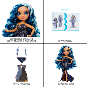 Rainbow High Fantastic Fashion Skyler Bradshaw - Blue 11” Fashion Doll - shop.mgae.com