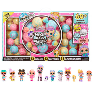 LOL Surprise Mega Ball Magic with 12 Collectible Dolls, 60+ Surprises a $170 Value - L.O.L. Surprise! Official Store