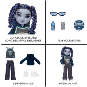 Rainbow High Shadow High Oliver Ocean – Blue Fashion Doll with Accessories - shop.mgae.com