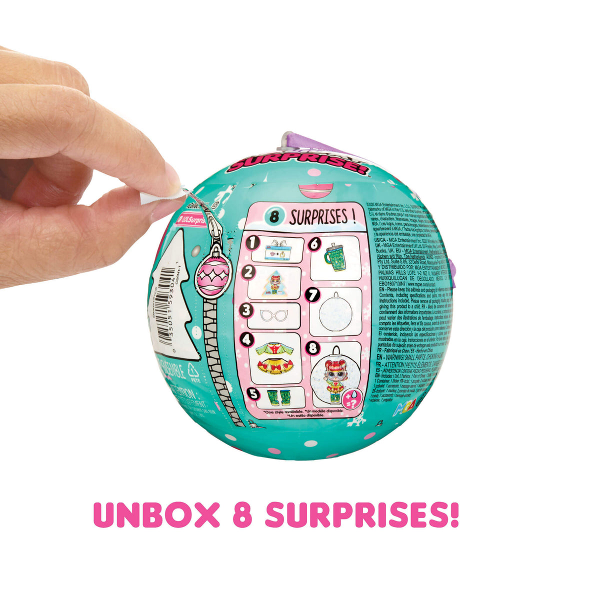 LOL Surprise Doll Holiday Surprise Baking Beauty Collectible Doll with ...