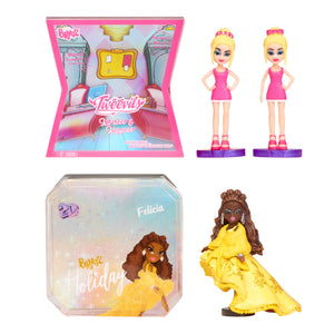 MGA's Miniverse Mini Bratz Limited Edition 2-Pack, Holiday Felicia and Tweevils Mini Figures - shop.mgae.com