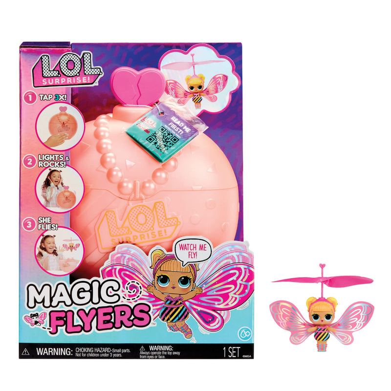 LOL Surprise Magic Flyers: Flutter Star - Hand Guided Flying Doll - shop.mgae.com