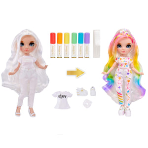 Rainbow High Color Create Fashion DIY Doll - Markers - Outfits