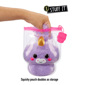 Fluffie Stuffiez Unicorn, Small Collectable Feature Plush - shop.mgae.com