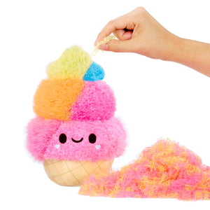 Fluffie Stuffiez Ice Cream, Large Collectable Feature Plush - shop.mgae.com