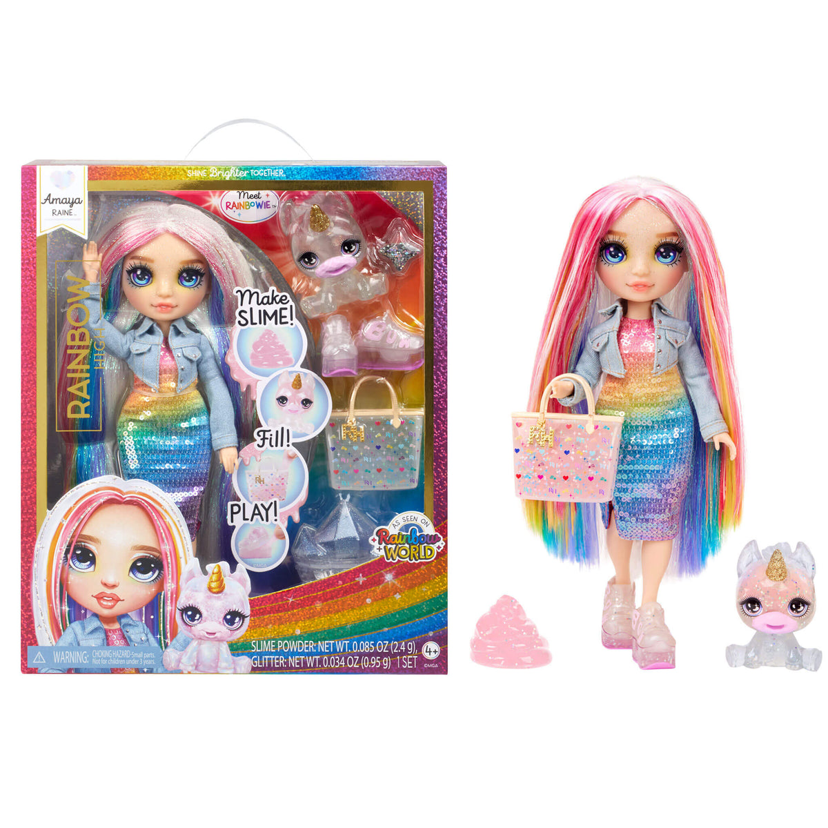 Rainbow cheapest High Fashion Doll Set Of 5