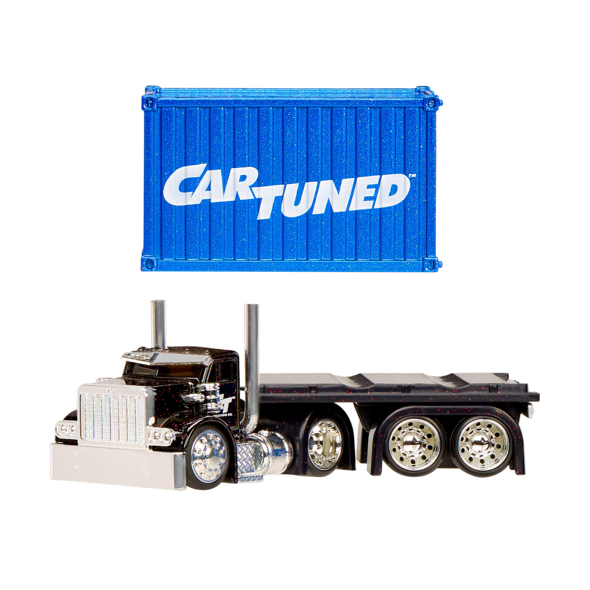CarTuned Rig$ Container Case Blue | Diecast Hauler & Display – The