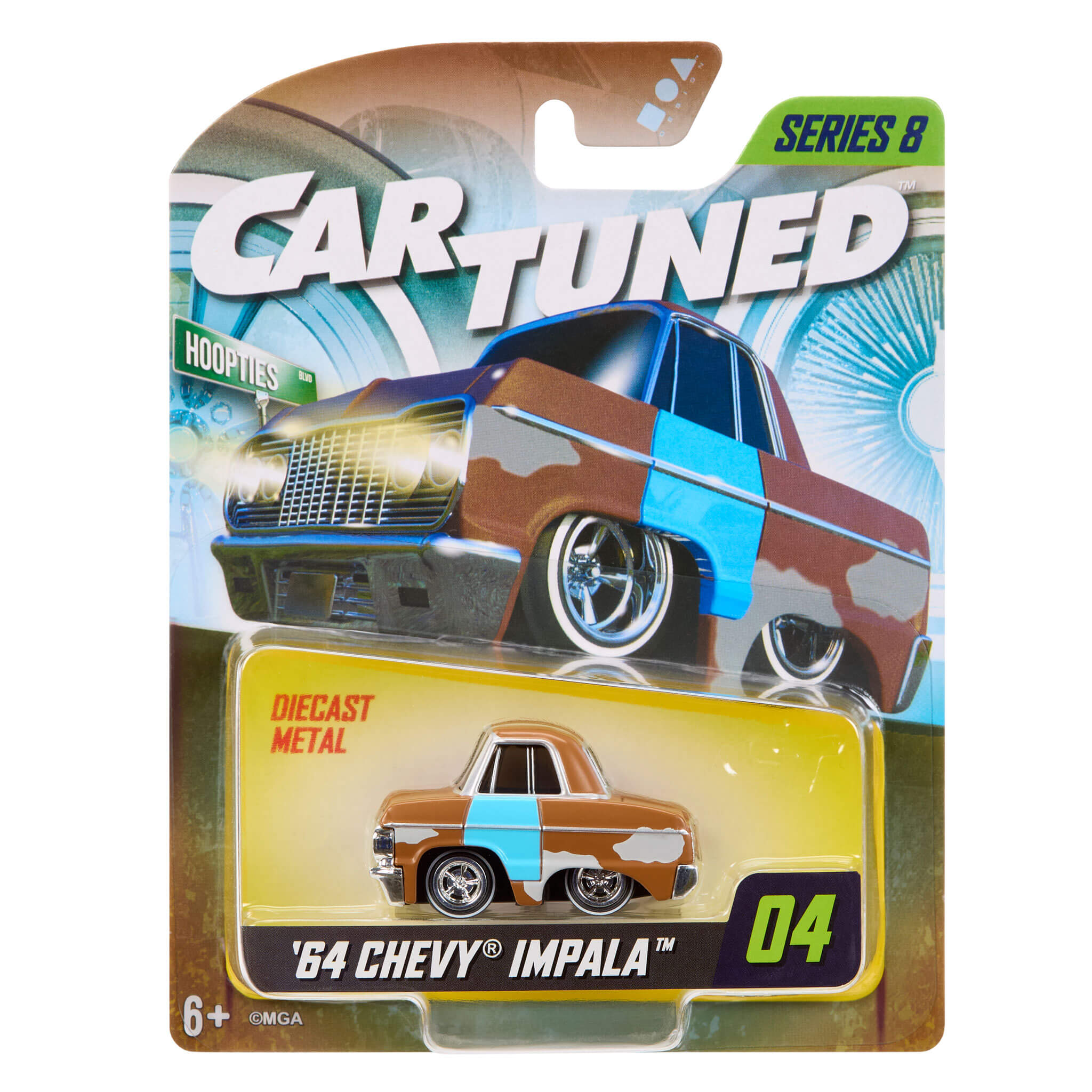 CarTuned 1964 Chevy Impala Lowrider Diecast – Series 8 Collectible