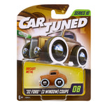 CarTuned Mainline Series Ten- 1932 Ford Coupe (Hot Rods) color Brown in packaging on white back ground
