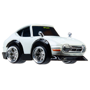 White car on a white background