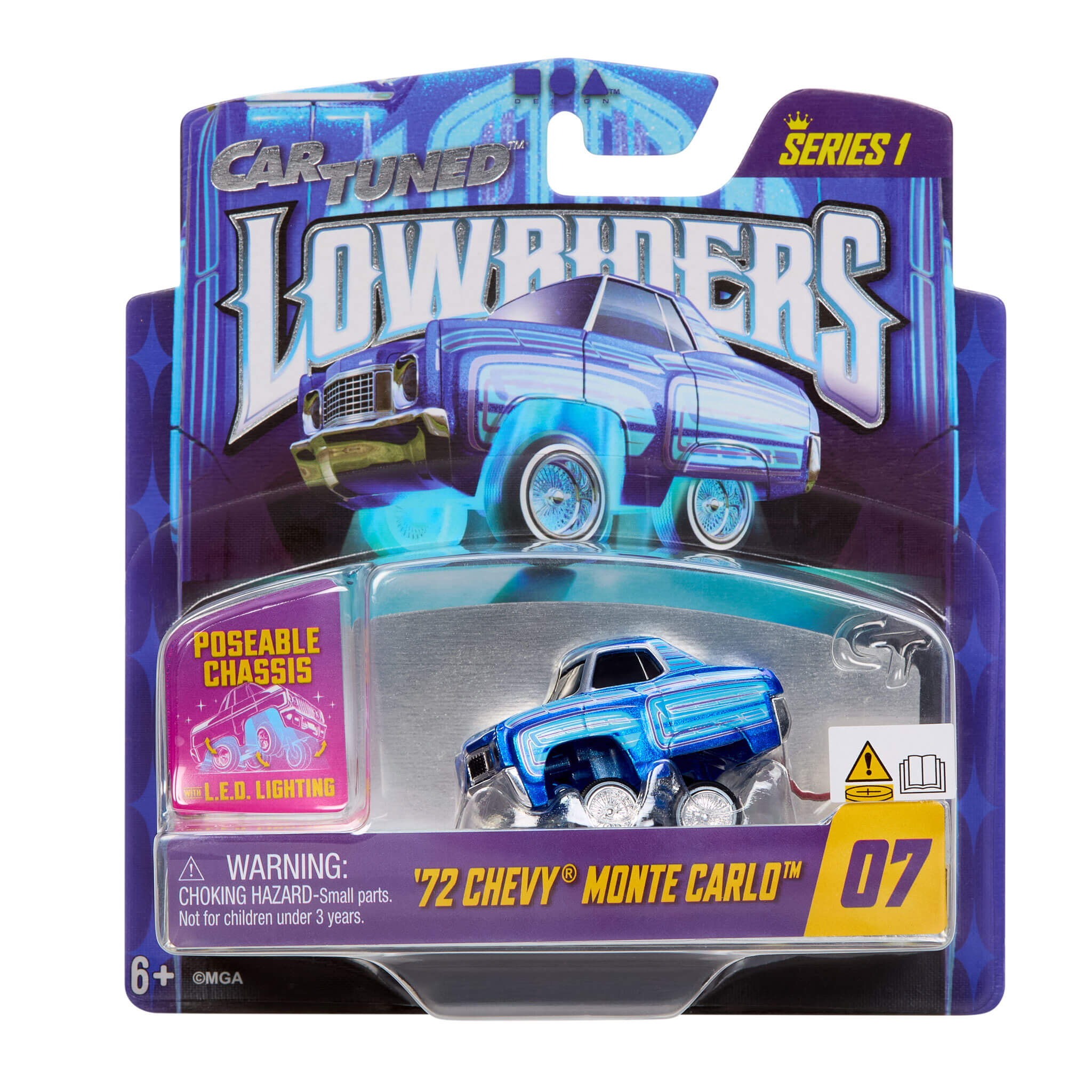 ミニカー CAR TUNED CarTuned Lowrider S1 - 1972 Chevy Monte Carlo – The MGA Shop