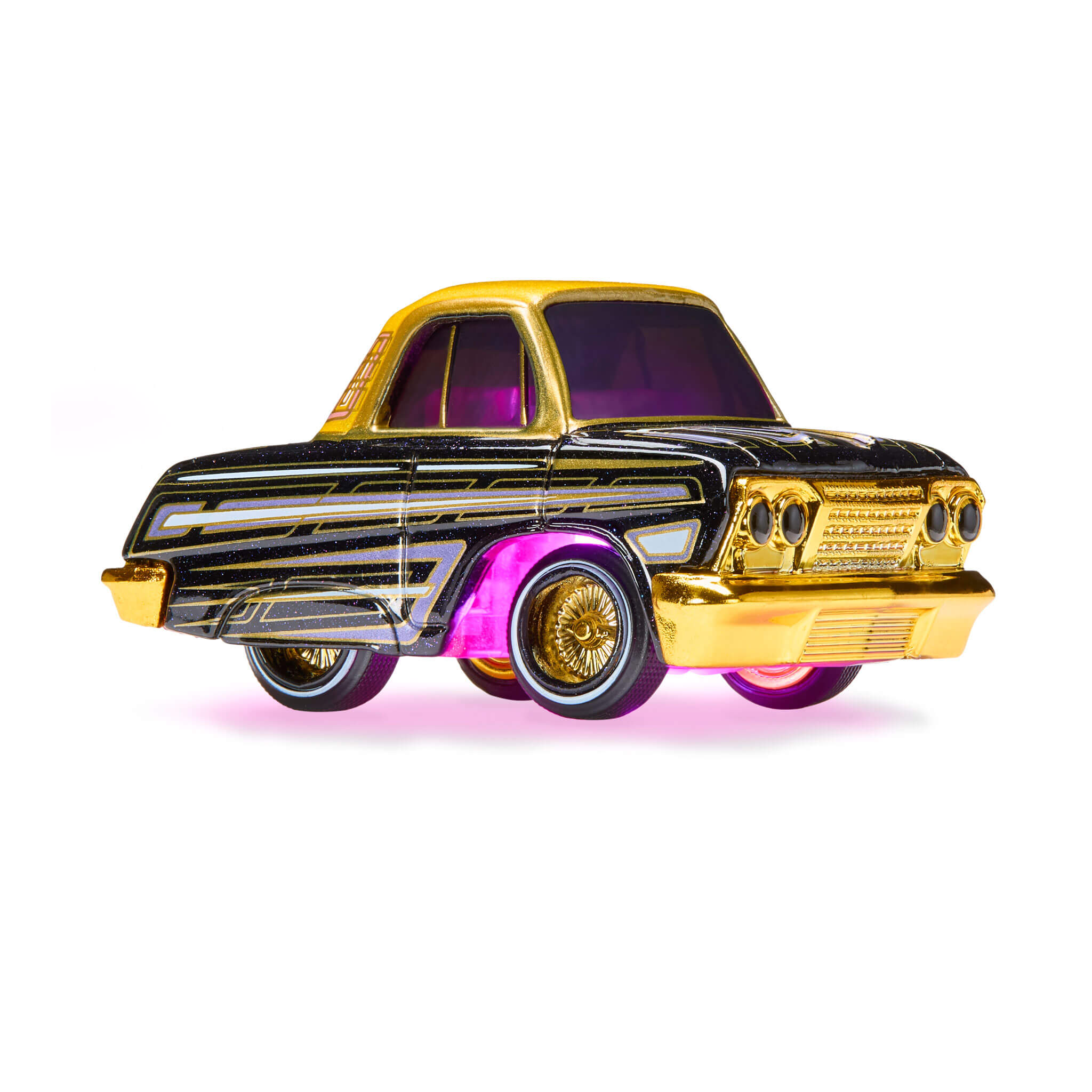 CarTuned Lowrider 1962 Chevy Impala Diecast – LED Lights