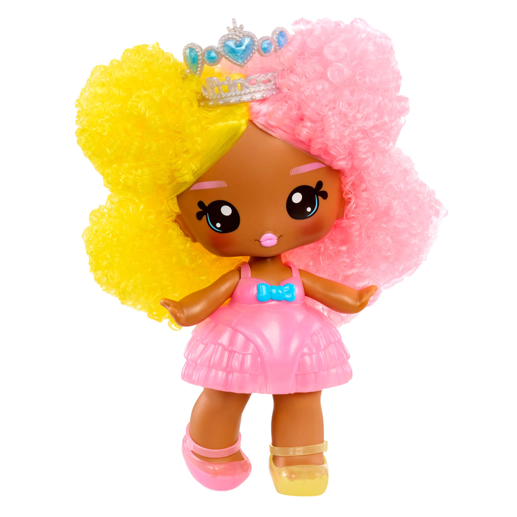 Yummiland Large Doll Nia Candy Fluff - DIY Lip Gloss Kit | MGA