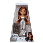 Bratz Charmz doll in packaging with silver outfit and necklace