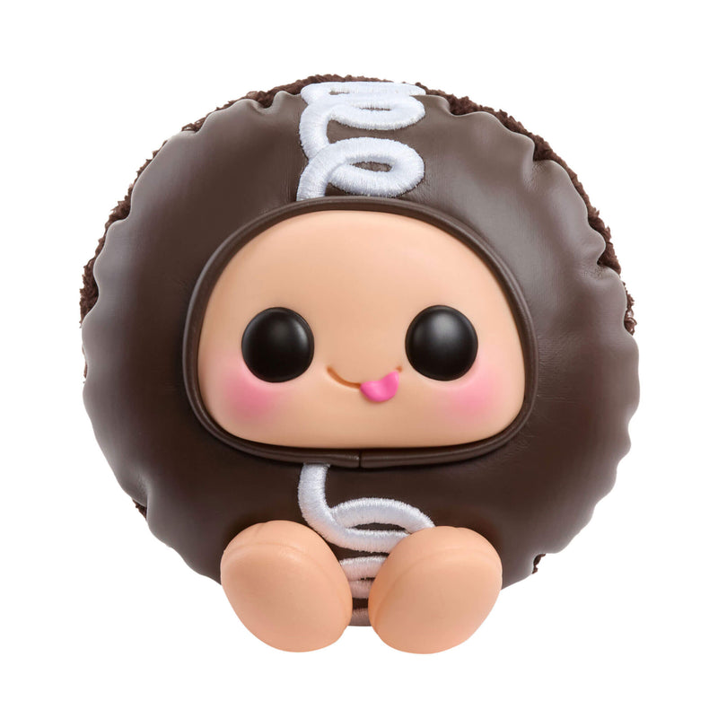 Hyojo Brown Hostess Cupcake on a white background