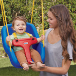 Little Tikes 2-in-1 Snug 'n Secure Swing - Blue - shop.mgae.com