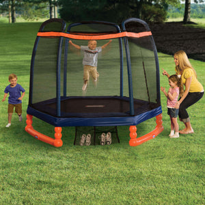 Little Tikes 7ft. Trampoline child bouncing