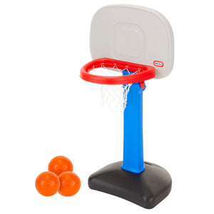 TotSports Easy Score Basketball Set with three Basketballs
